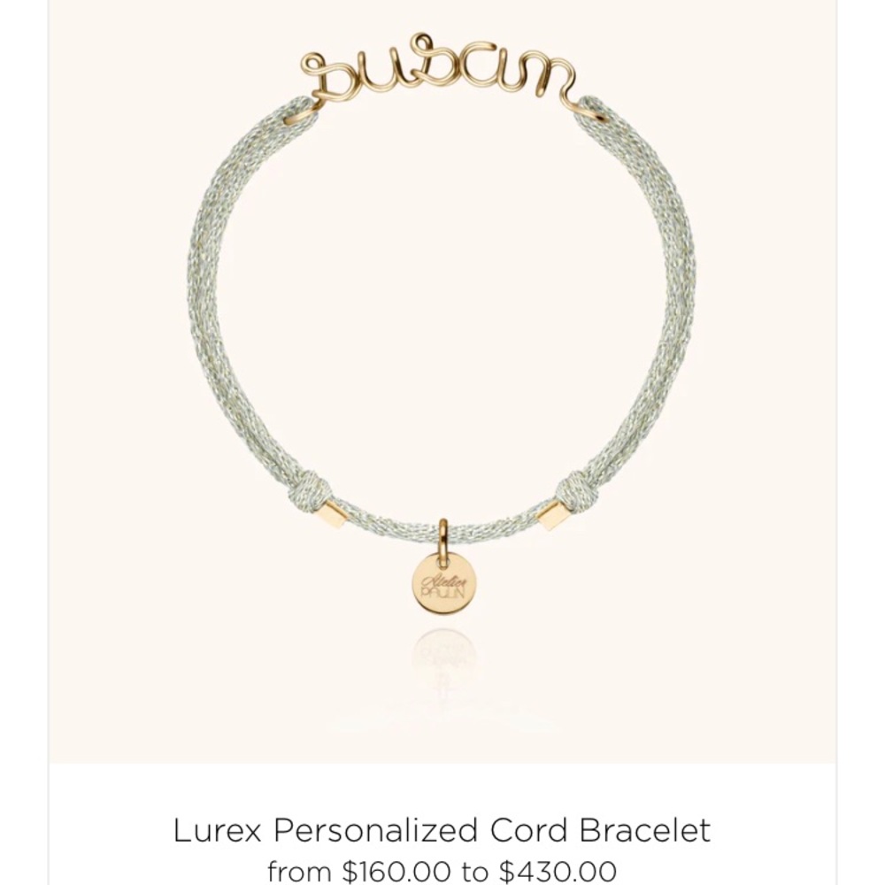 Atelier Paulin - Love bracelet